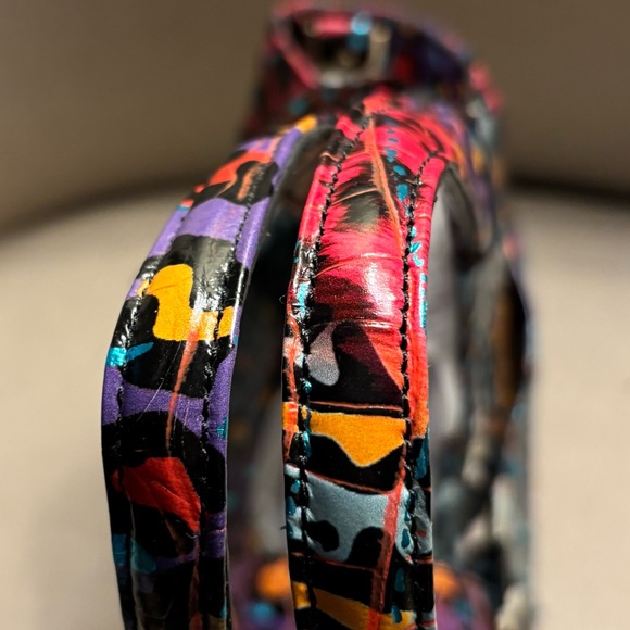 NWT Brahmin Small Carla Melbourne Leather Tote – Multicolor - Picture 8 of 13